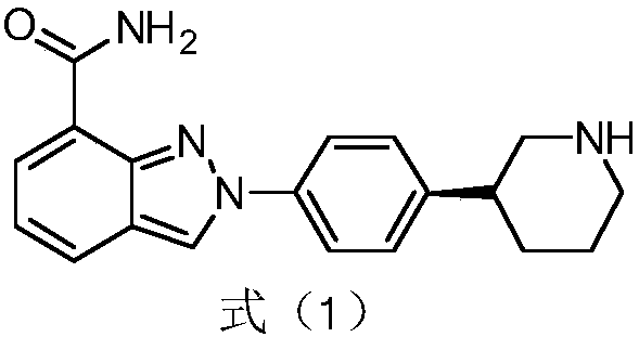 Preparation method of (S)-3-(4-bromophenyl)piperidine as Niraparib intermediate