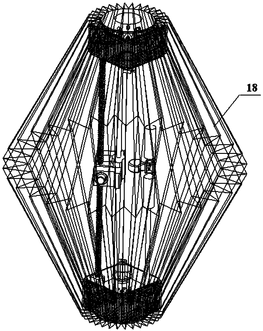 A spherical detector with multiple motion modes for wind power generation