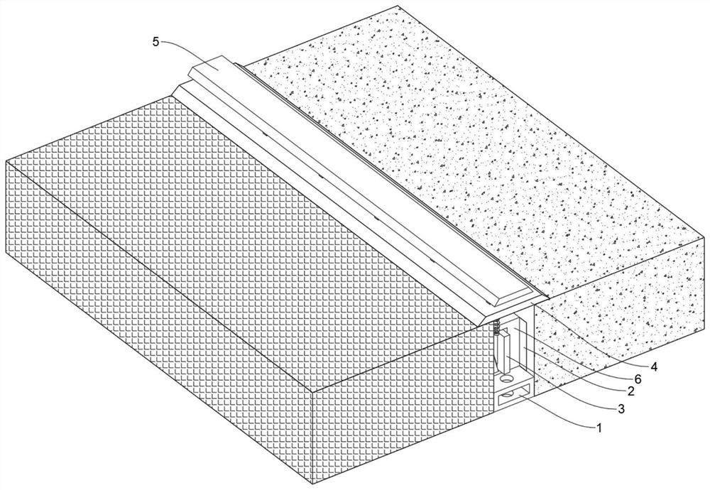 Splicing structure for new and old roadbeds and pavements in highway engineering