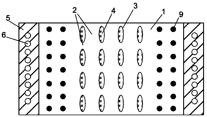 Built-in lead pin type tension-compression and rotation combined damper