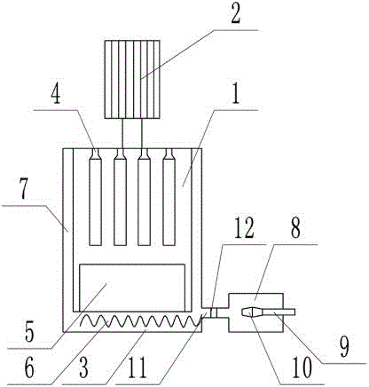 Wood carbonizing process