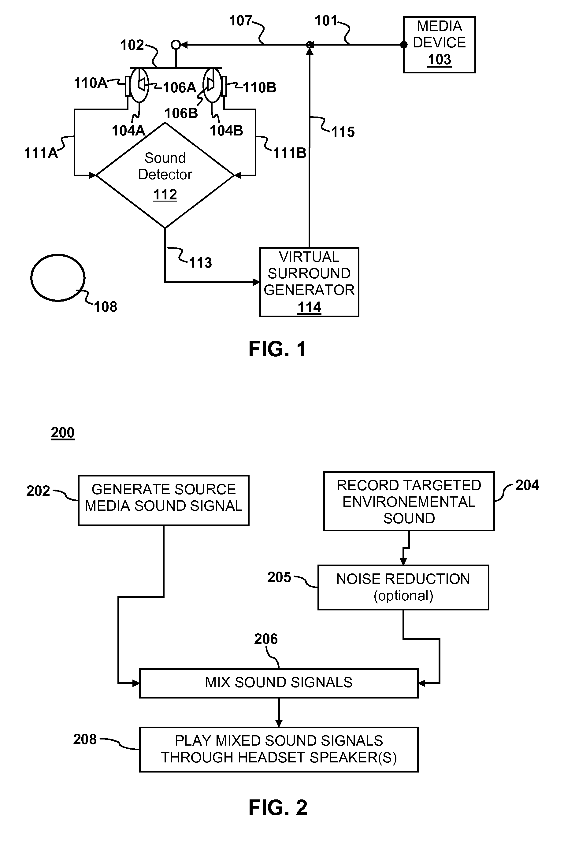 Targeted sound detection and generation for audio headset