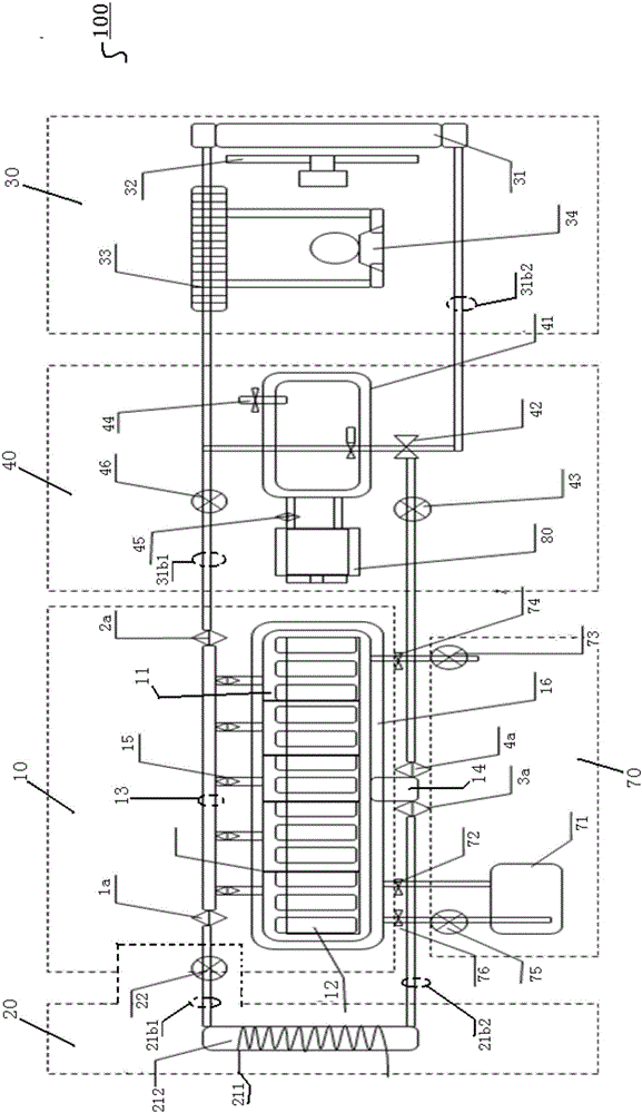 Battery pack temperature control device, temperature control method and vehicle