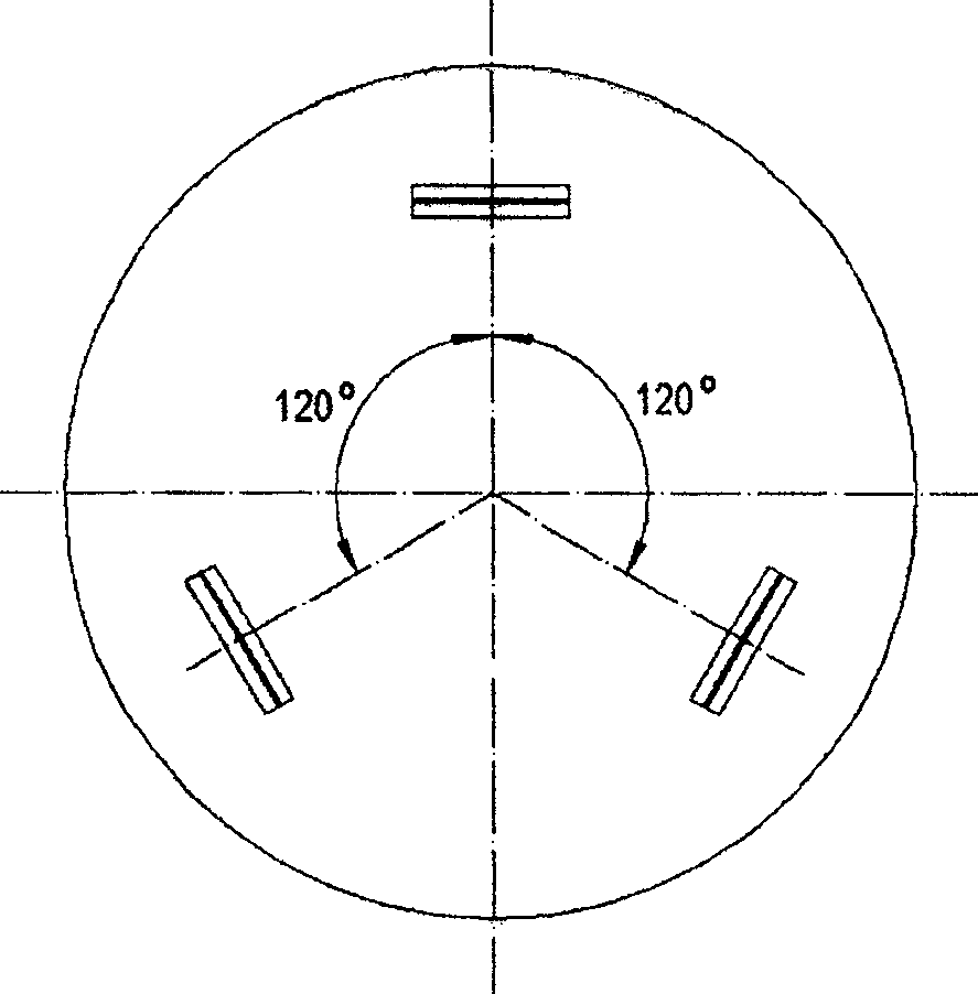 Three-freedom elastic connecting mechanism based on double-leaf mechanism