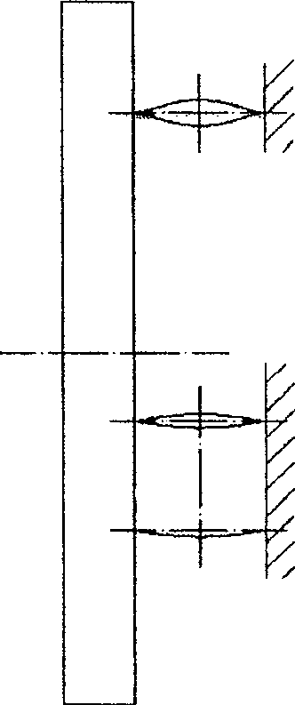 Three-freedom elastic connecting mechanism based on double-leaf mechanism