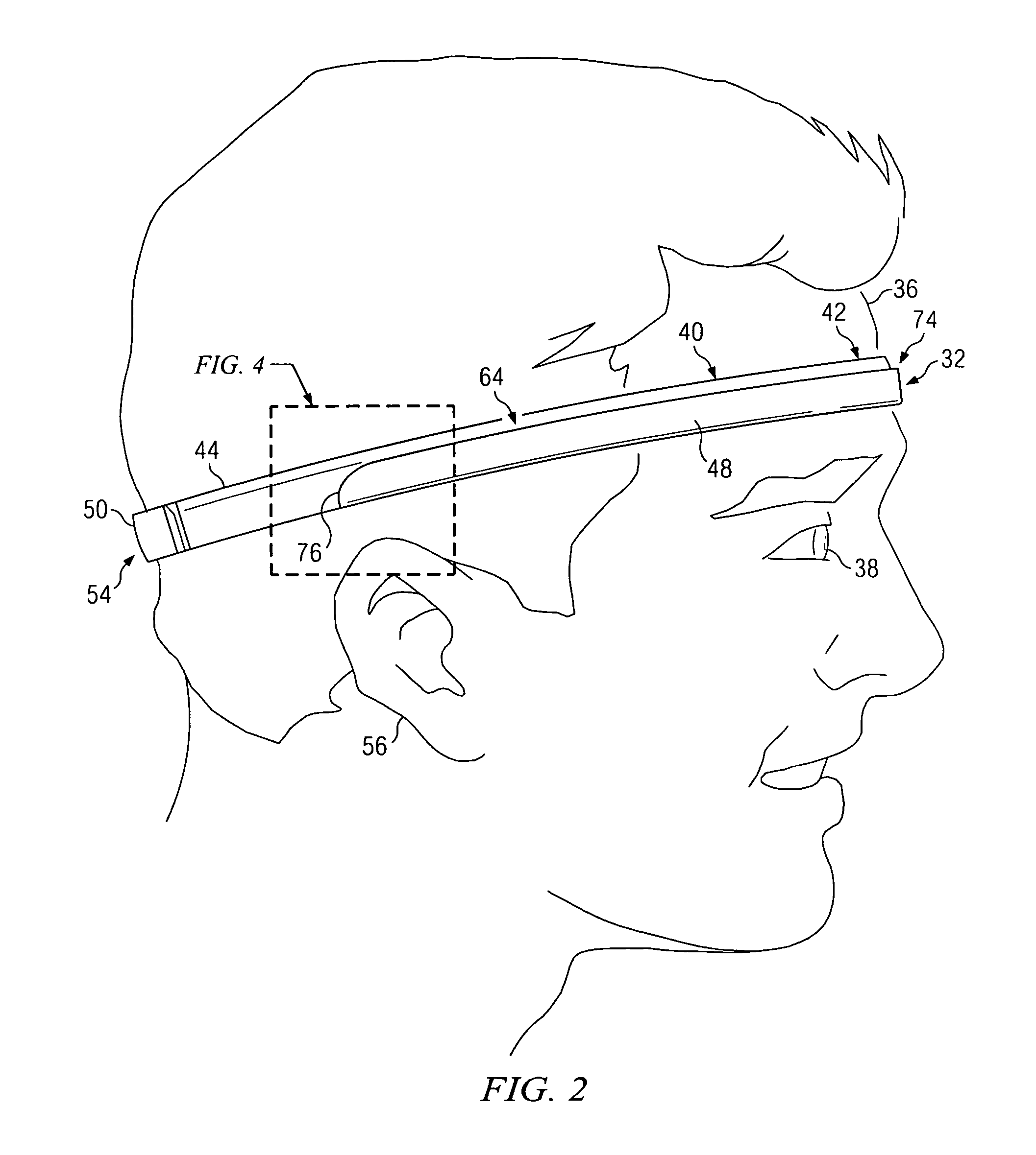 Perspiration redirecting head band device