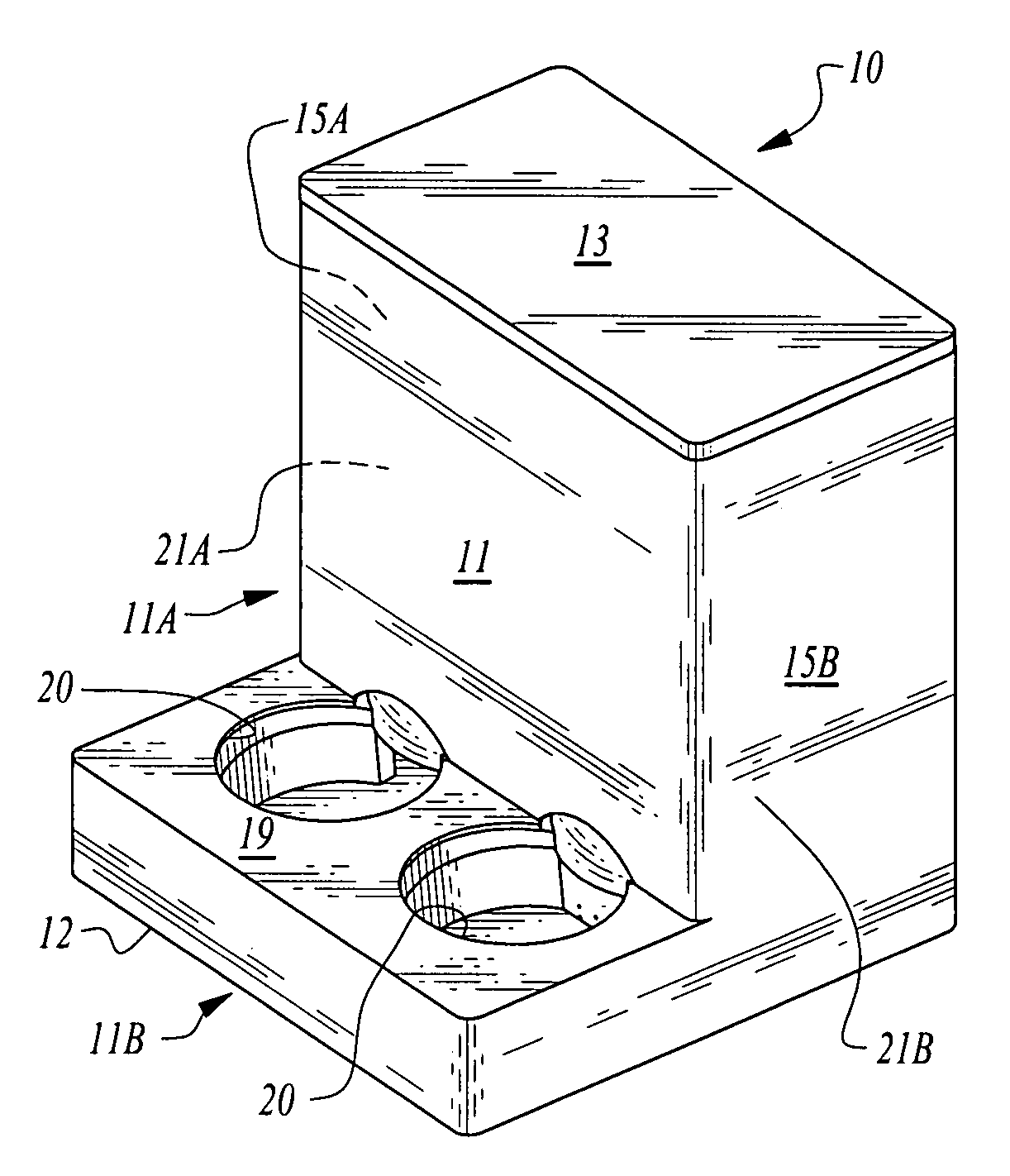 Extended time low-tech animal feeder