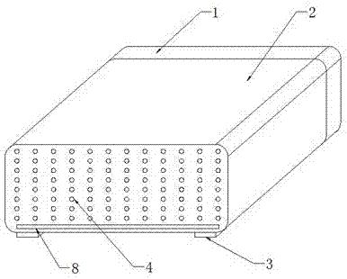 Smart hardware having heat dissipation function