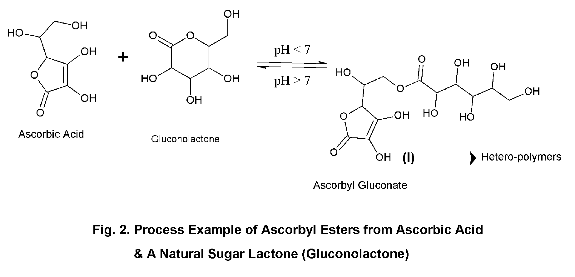 Ascorbic acid—natural sugar lactone esters for comprehensive skin and scalp care