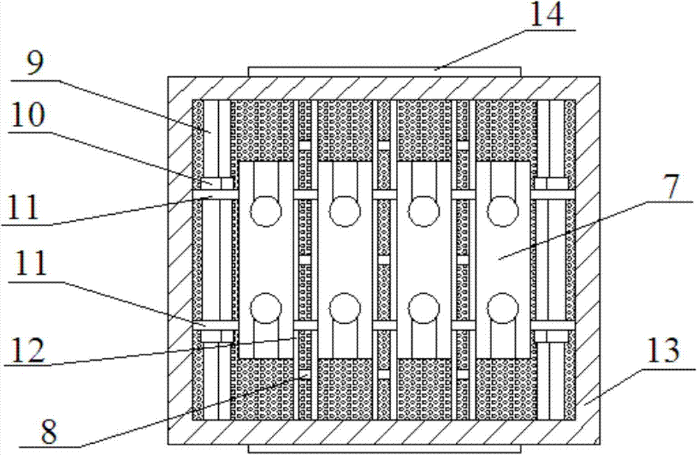 Lithium battery module for replacing lead-acid storage battery of automobile