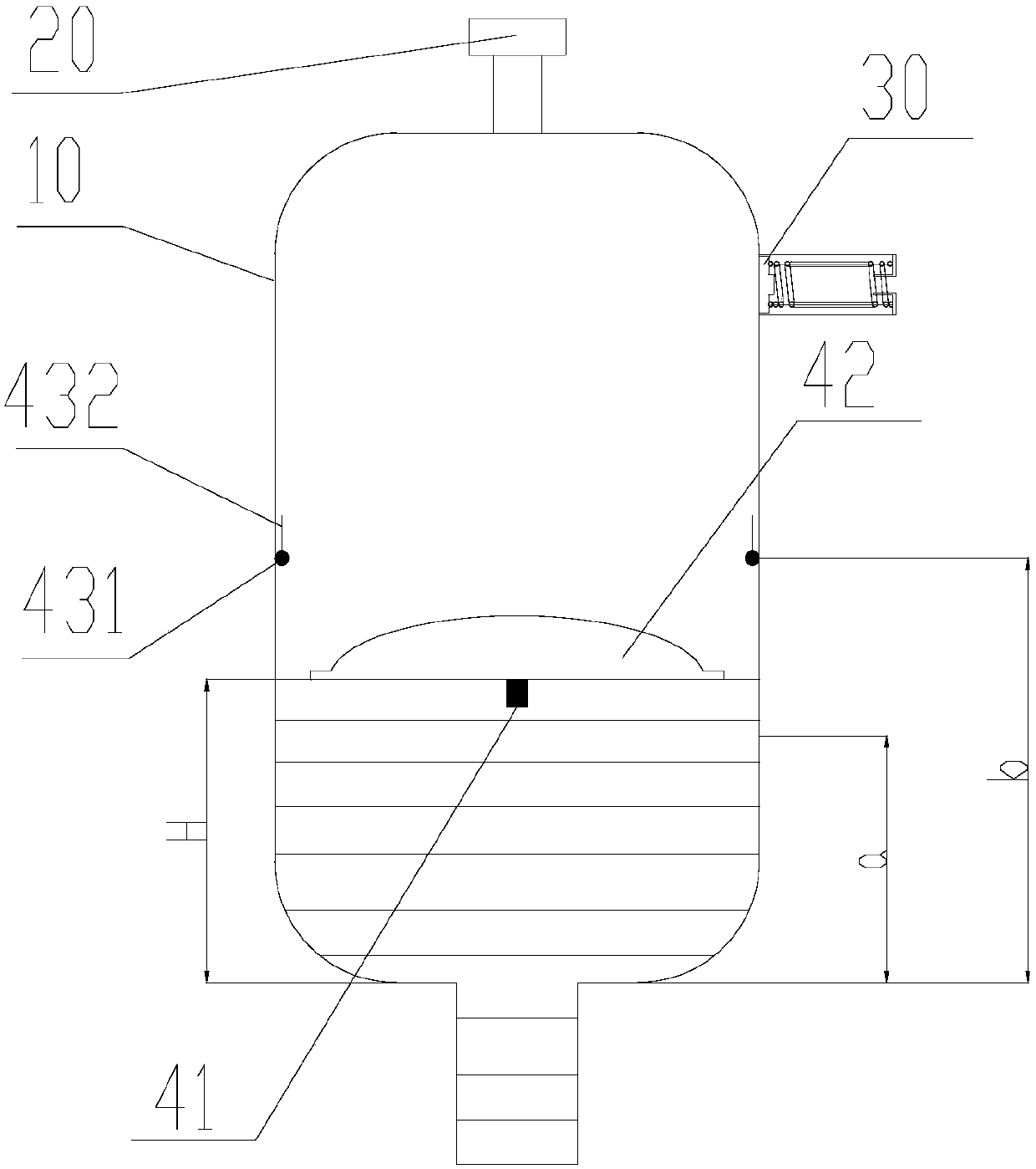 Water system protection device, control method, water system and air conditioner