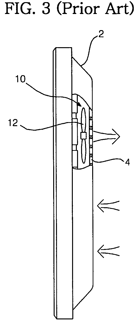 Display device and blower thereof