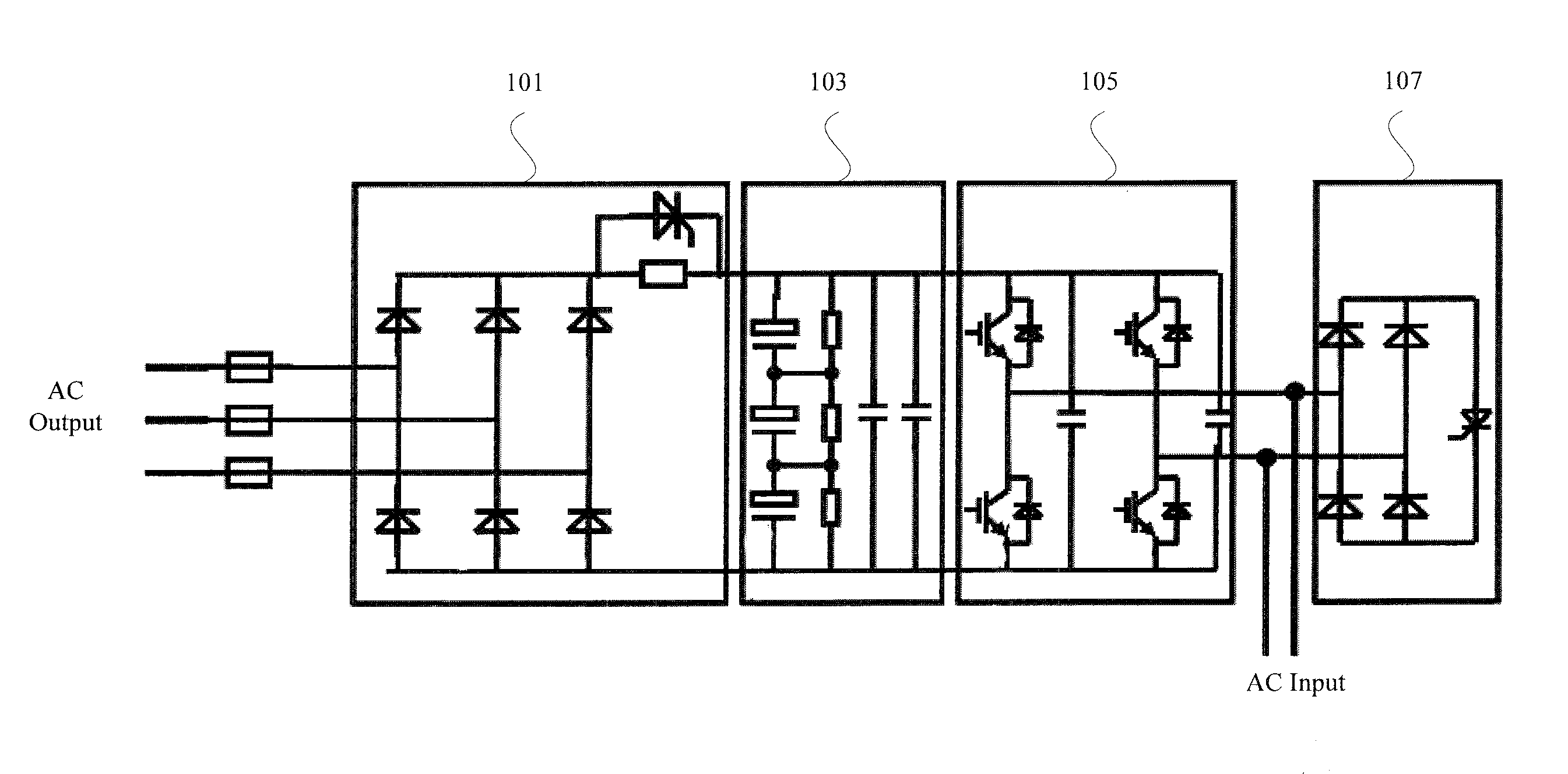 High-power medium-voltage drive power cell having power elements disposed on both sides of base plate
