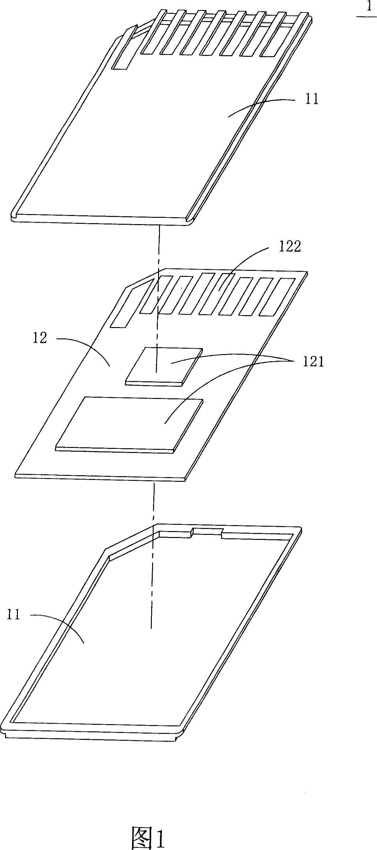 Encapsulation of electronic card