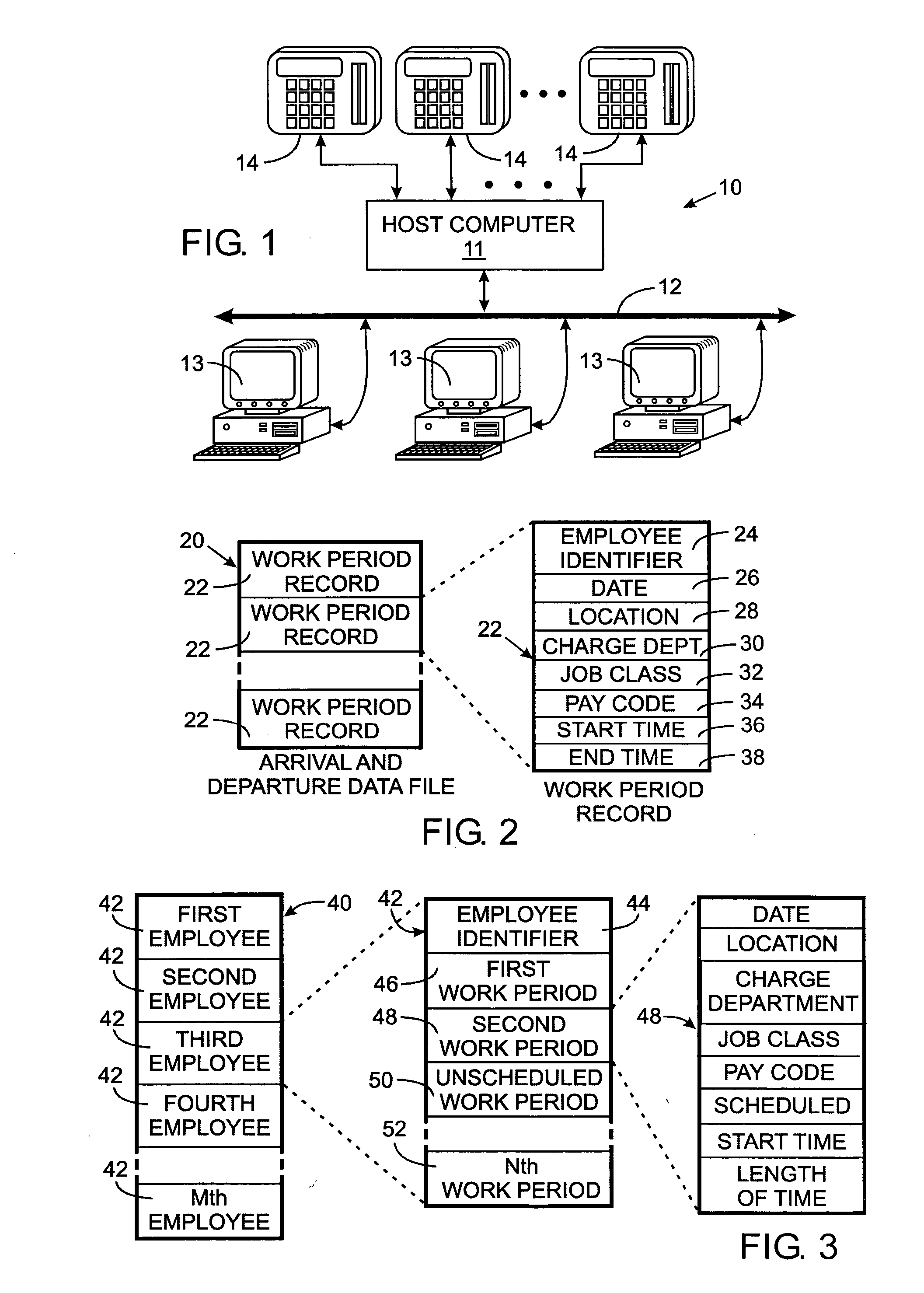 Report generation and distribution system and method for a time and attendance recording system