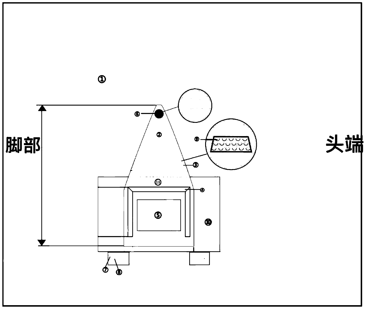 Surgical drape device and isolated integrated drape