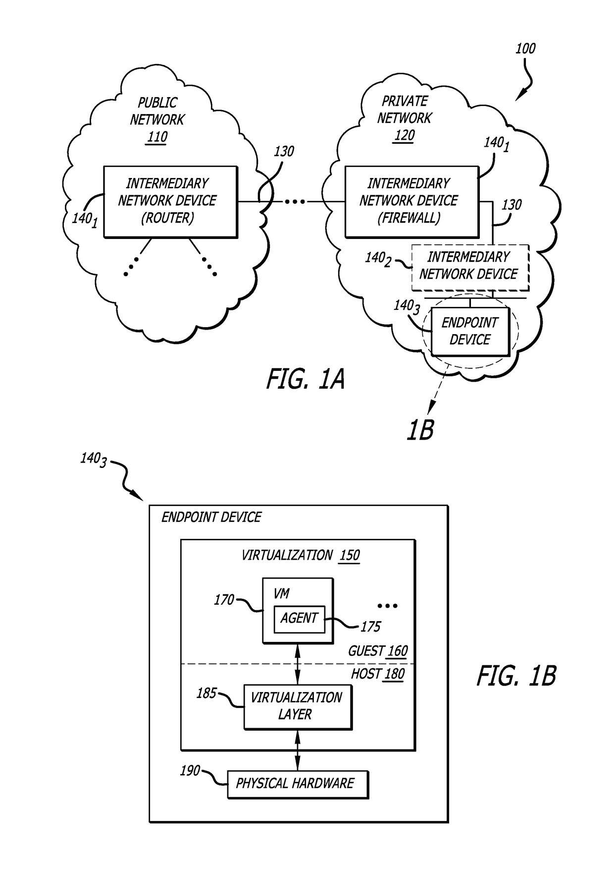 System and method for protecting memory pages associated with a process using a virtualization layer