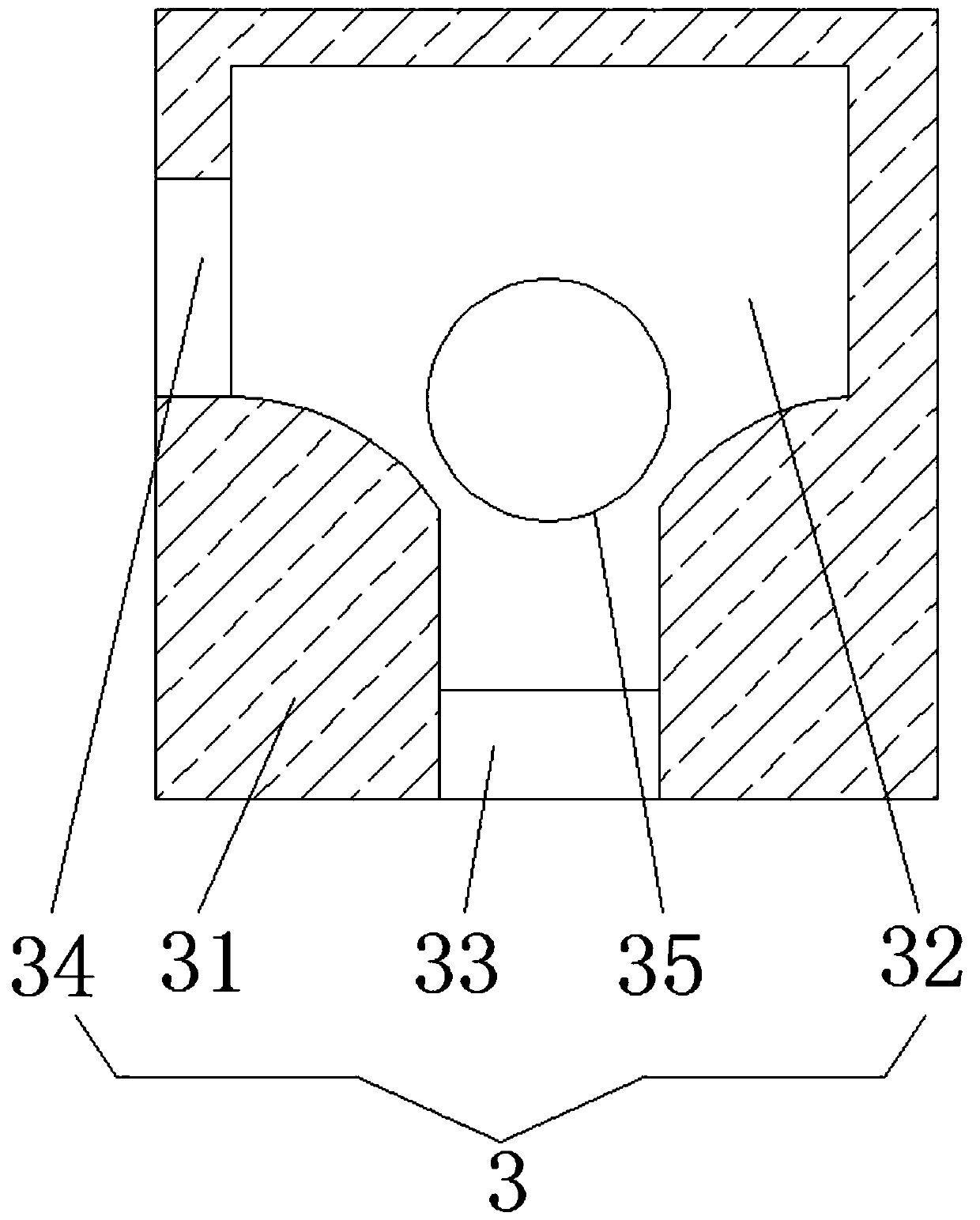 Novel diaphragm type water pump facilitating heat dissipation