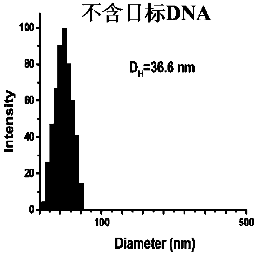 Quantitative PCR detection method based on gold nanoparticles
