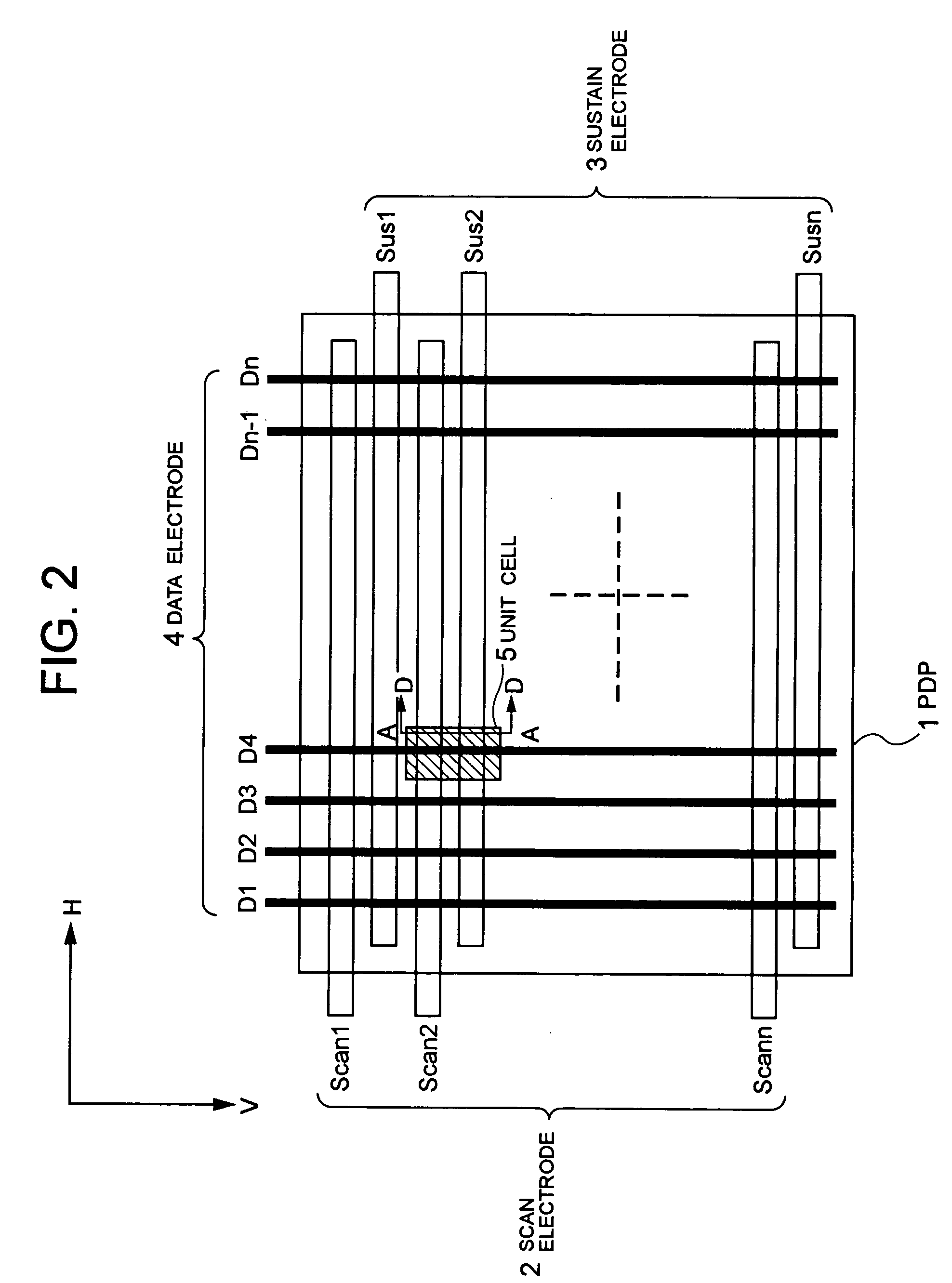 Plasma display and drive method for use on a plasma display