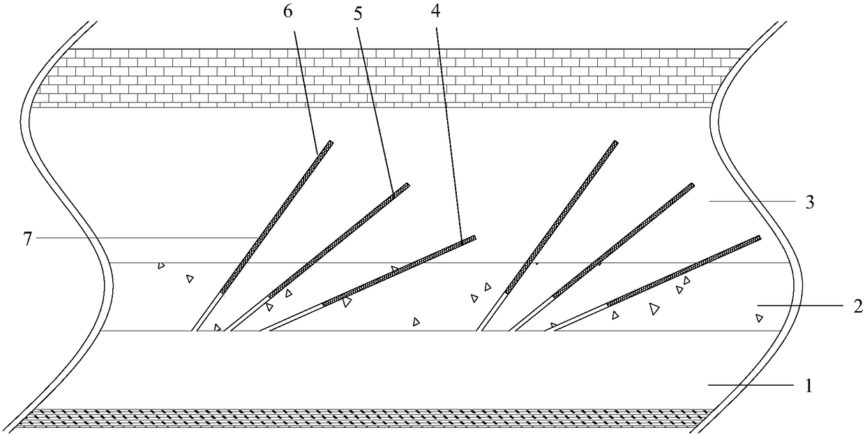 Space and time coordination control weakening method for hard coal seam roof