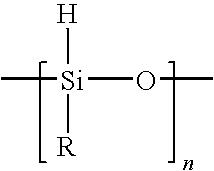 Siloxane polymerization in wallboard