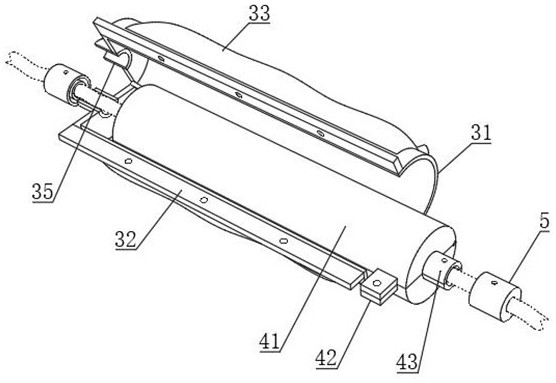 A submarine cable protection tube assembly for offshore wind power generation