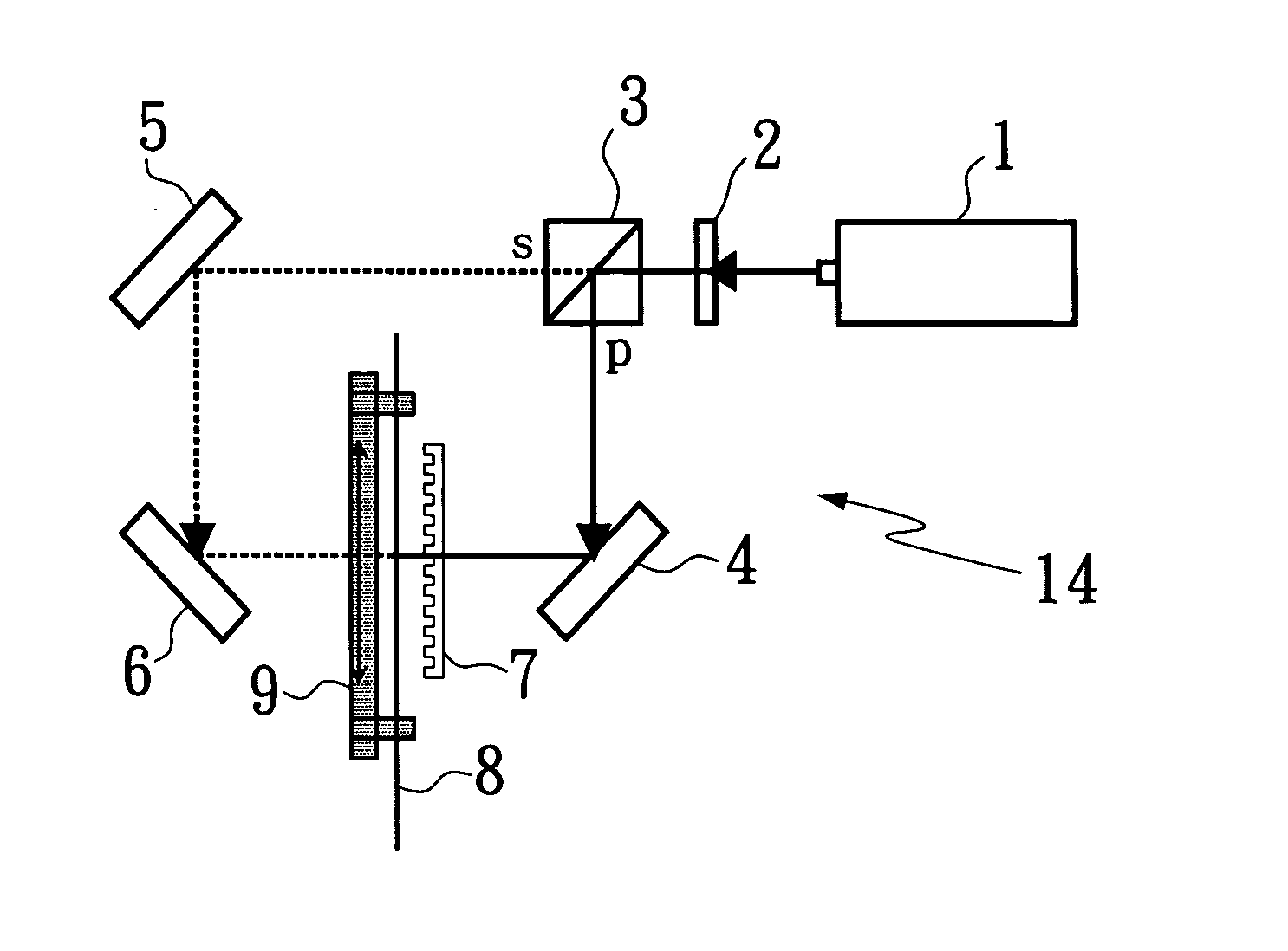 Fabrication of complex fiber grating structures by use of sequential writing with polarization control