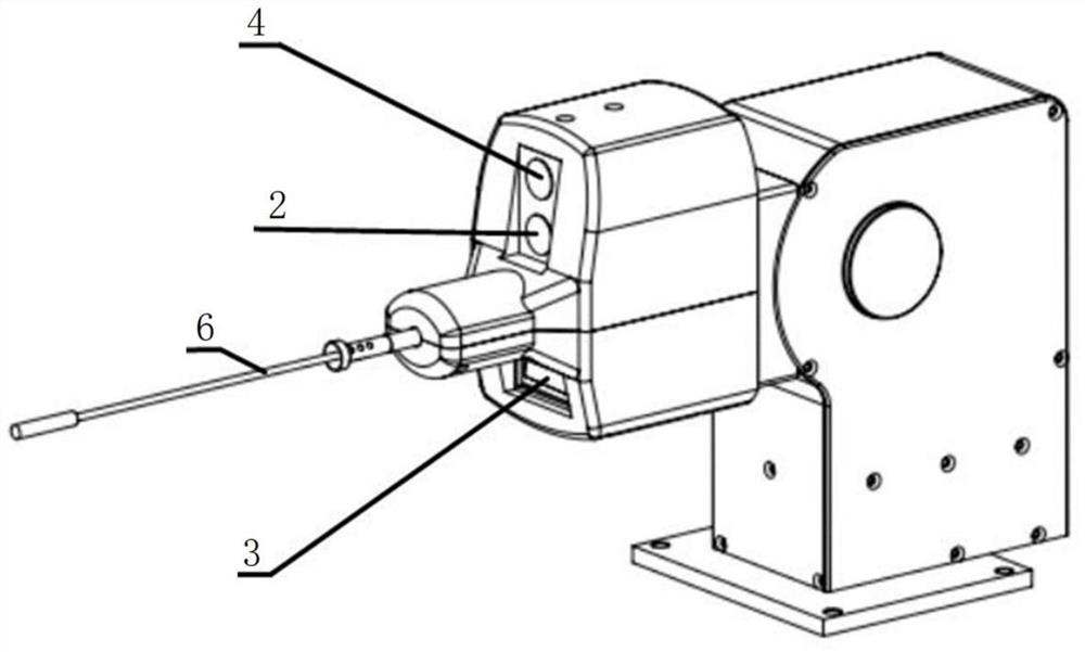 Pharyngeal swab image recognition and positioning method