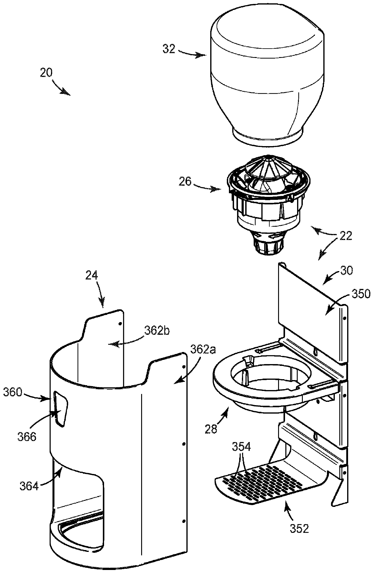 Earbud dispenser with haptic feedback