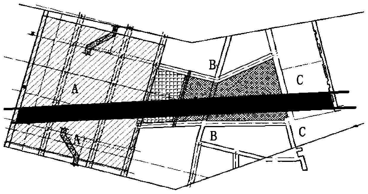 Backfill protective structure and protection method for high voltage electric power pipeline at top of deep foundation pit