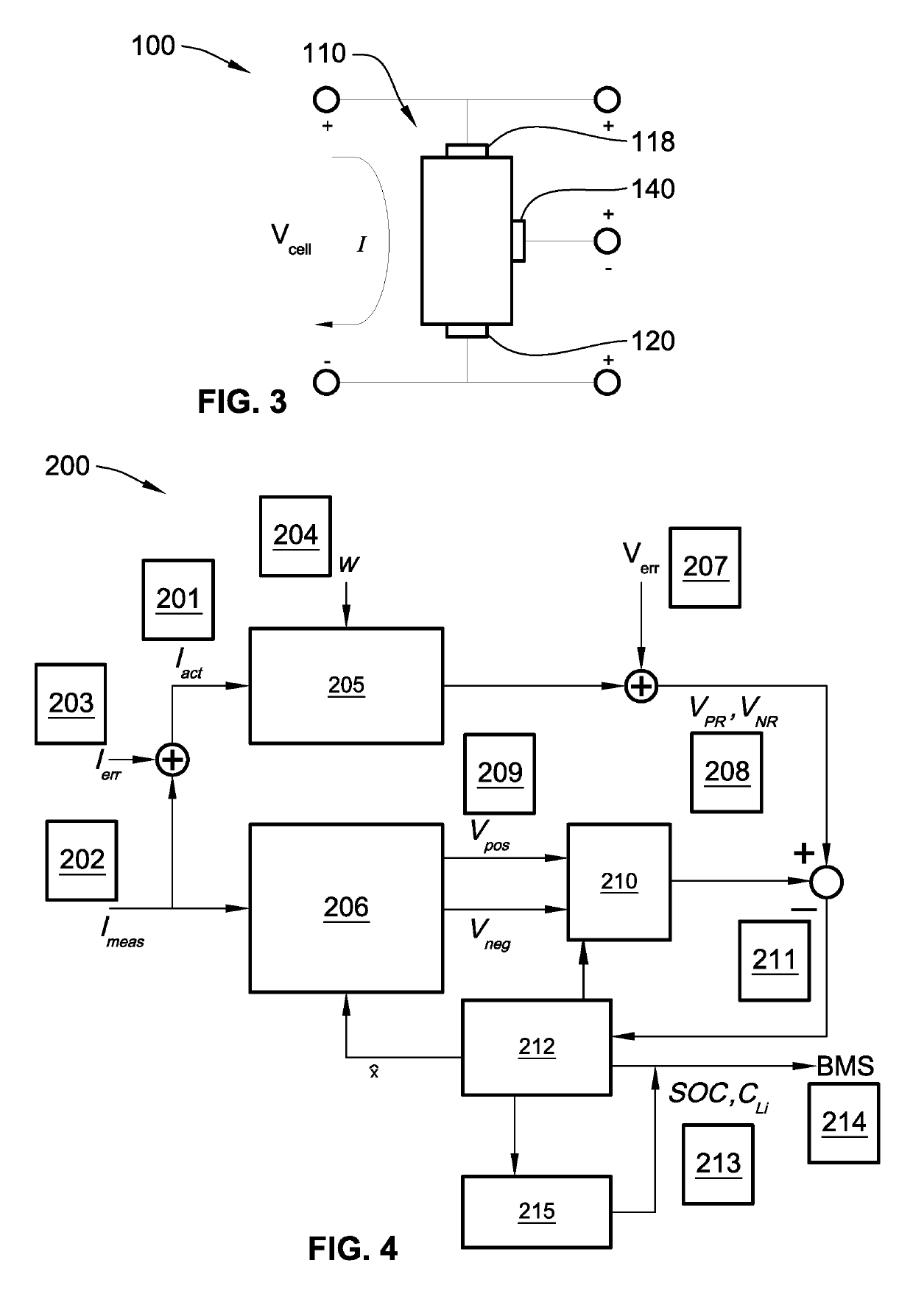 Battery state estimation control logic and architectures for electric storage systems