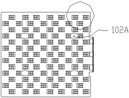 Conductive connection structure for cylindrical power battery modules