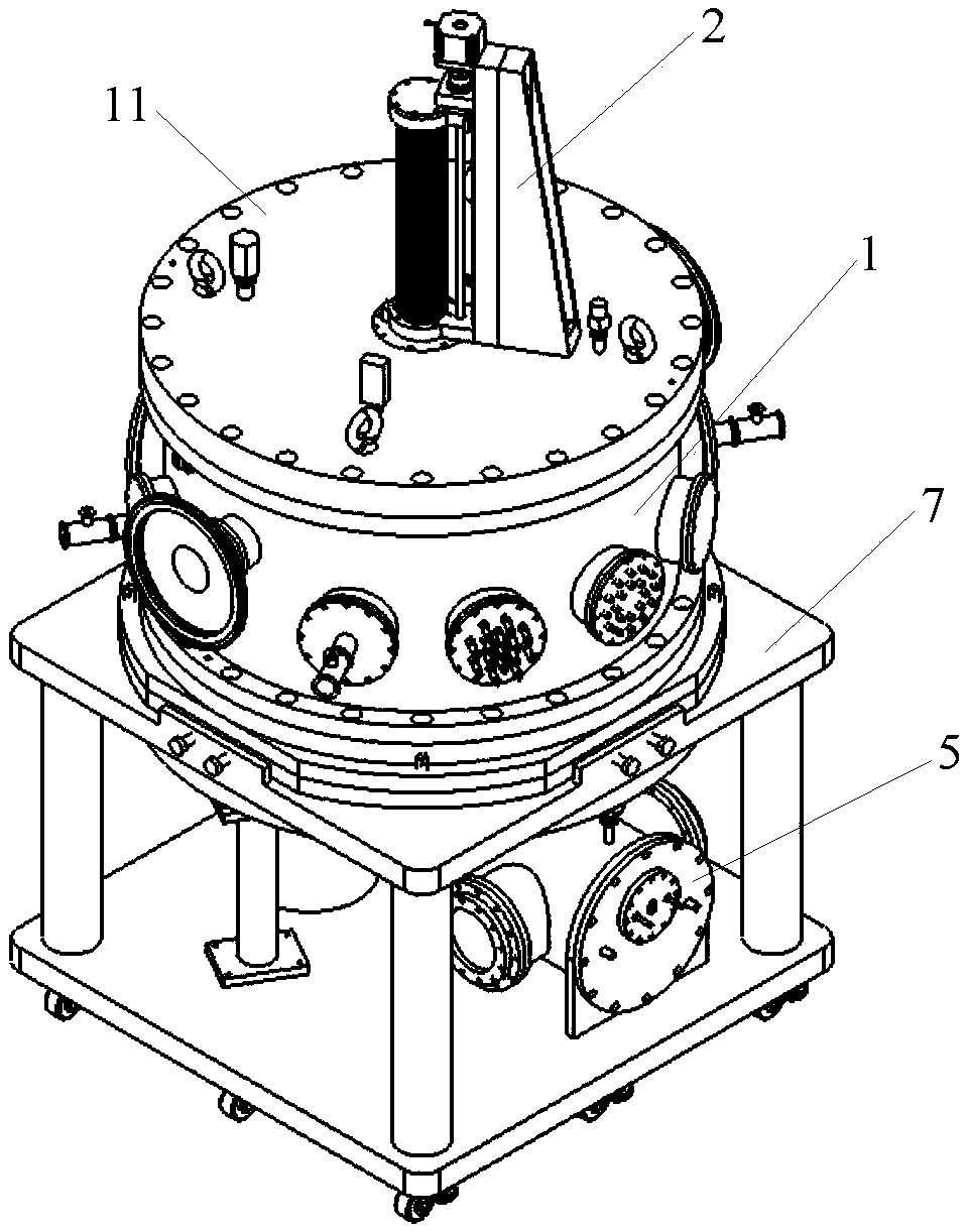 Control system for charged particle detection spectrometer of white light neutron source