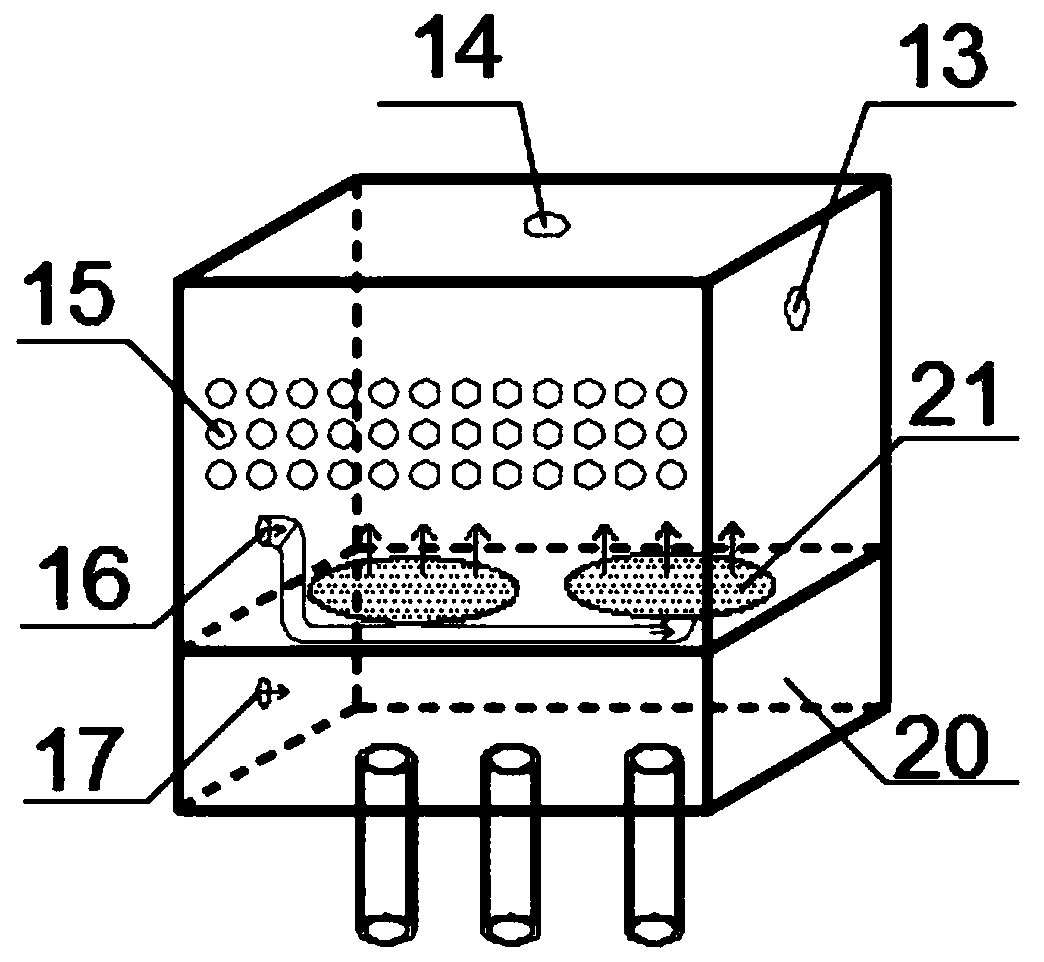 In-situ remediation device and in-situ remediation method for black and odorous water body bottom mud