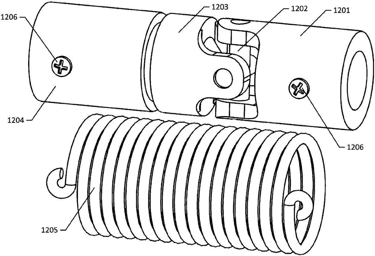 Tree barrier cleaning air robot and method for telescopic and longitudinally curved working arm