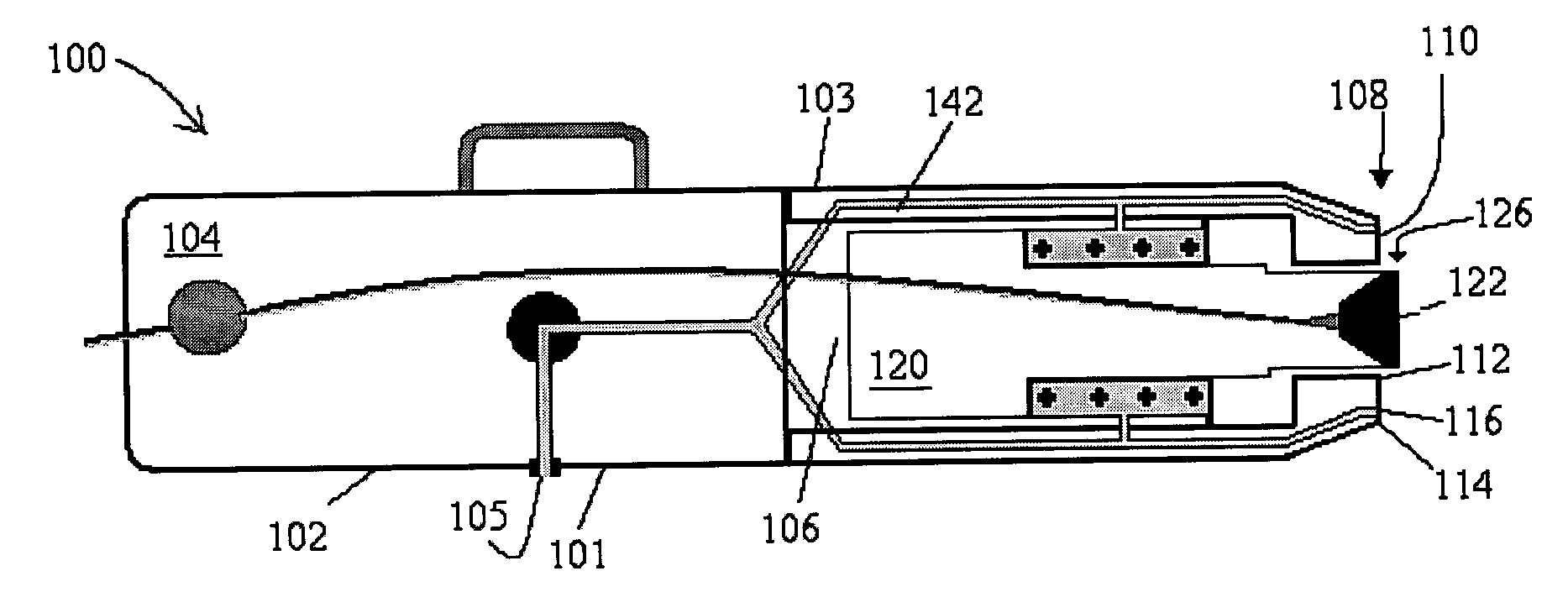 Device for forming an effective sensor-to-tissue contact