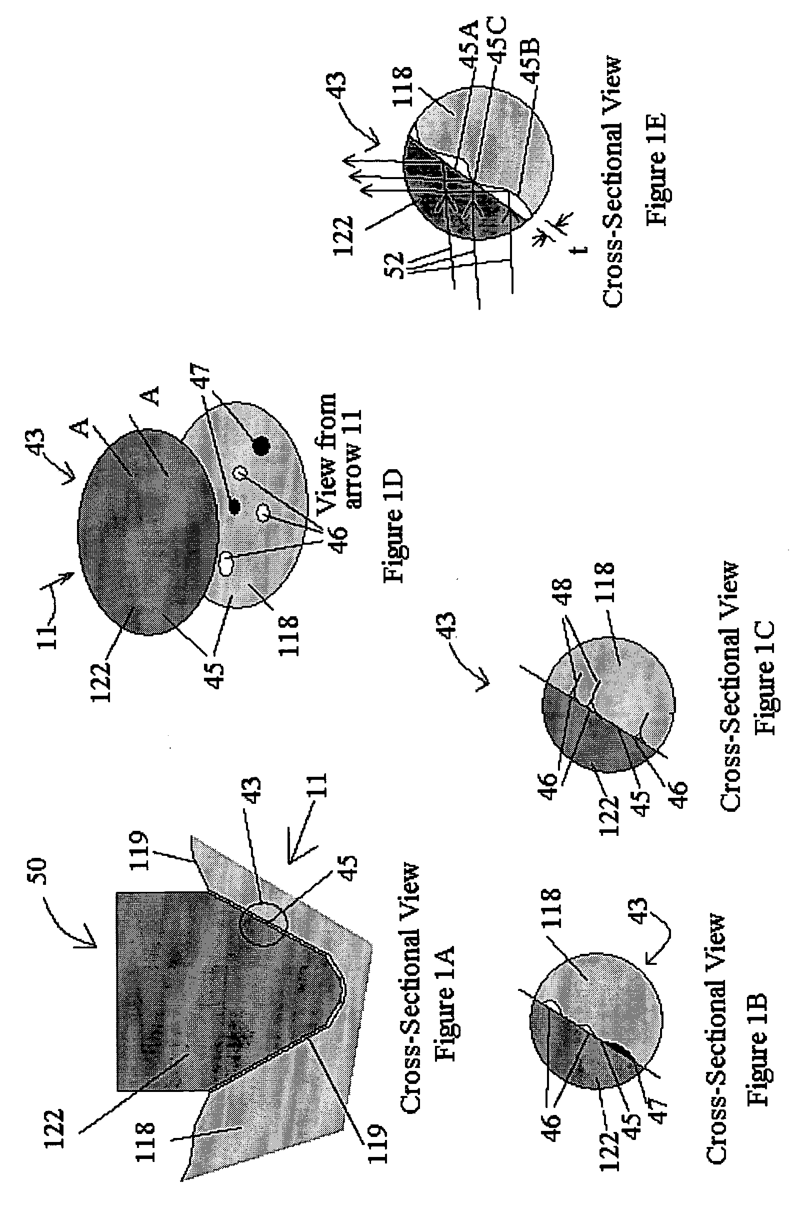 Device for forming an effective sensor-to-tissue contact