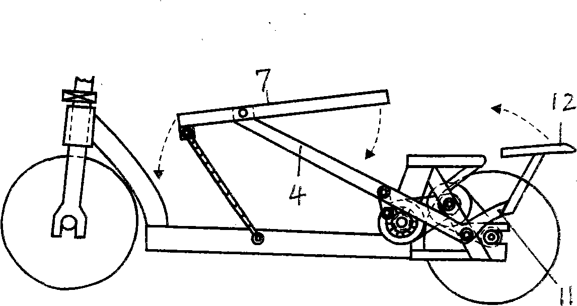 Variable speed scooter