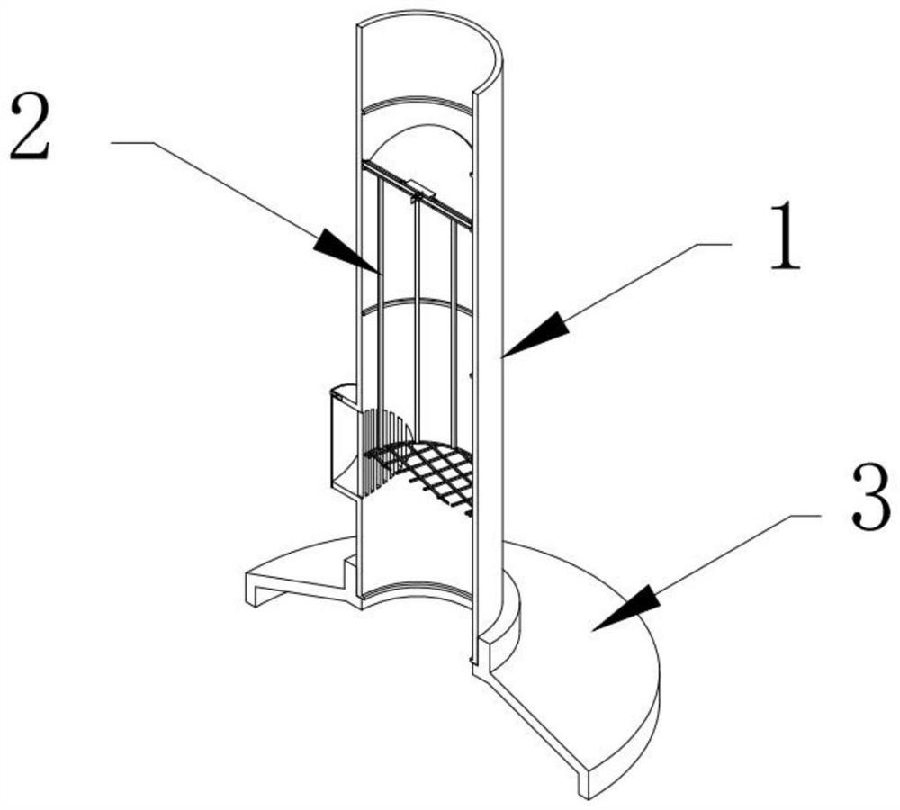 Cotton fiber storage propeller