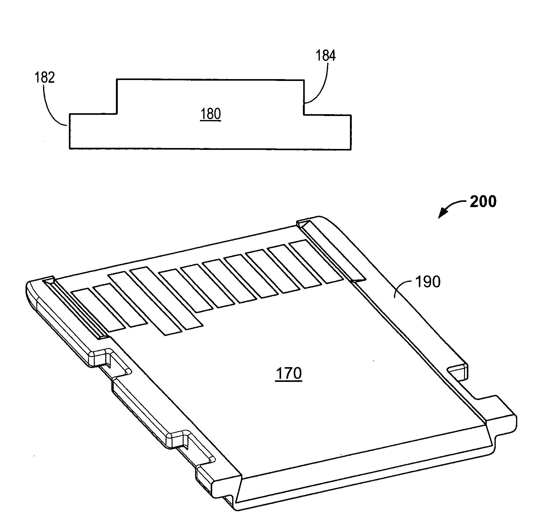 SiP module with a single sided lid