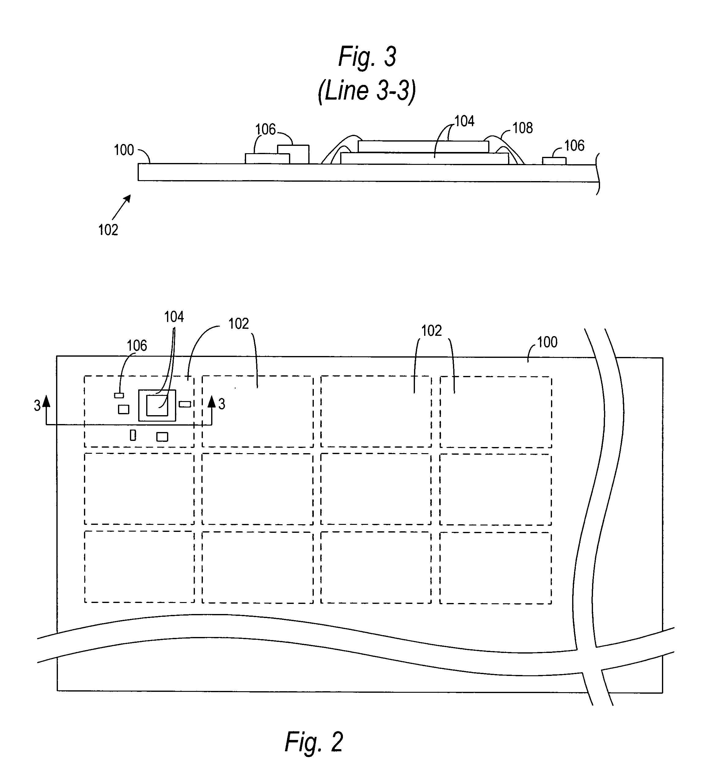 SiP module with a single sided lid