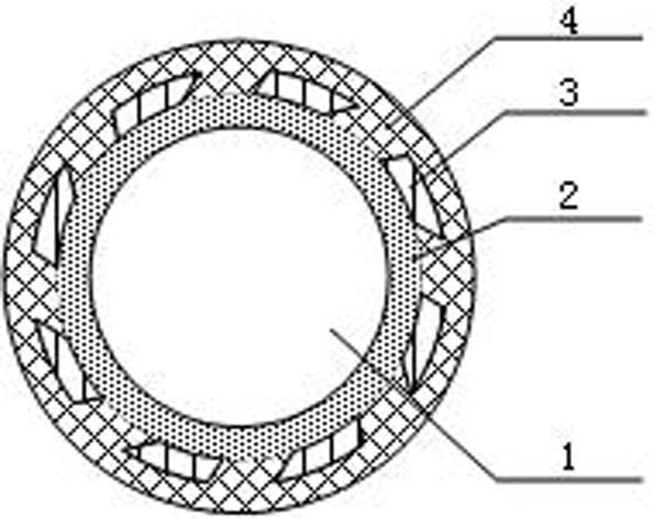 Ultra-fast transient overvoltage suppression structure and integrated equipment for gas-insulated substation