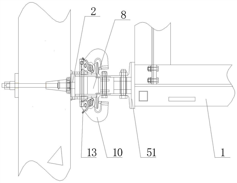 A hydraulic lifting unloading platform and its construction method