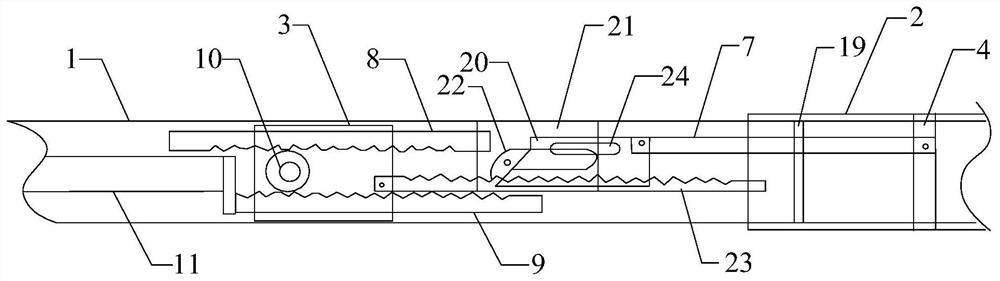 Angle-adjustable grounding operating rod