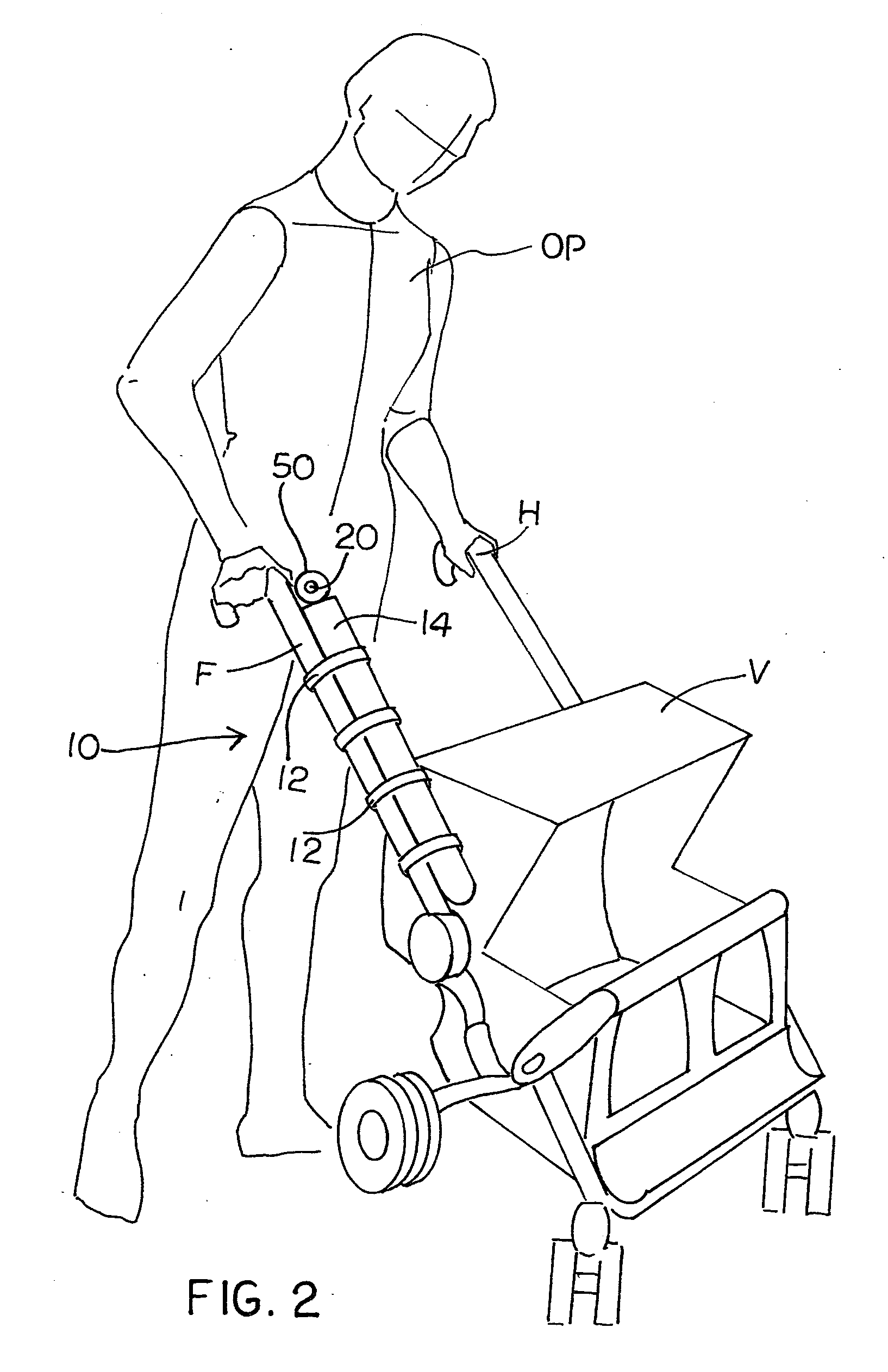 Weather protection device for a pushable vehicle