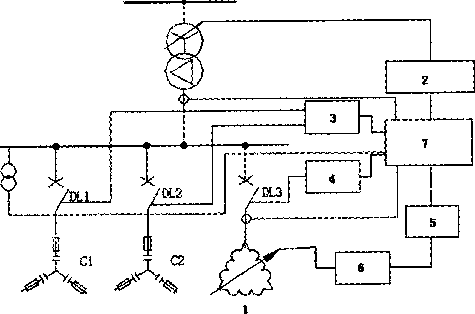 Voltage reactive power integrated control device based on magnetic control reactor