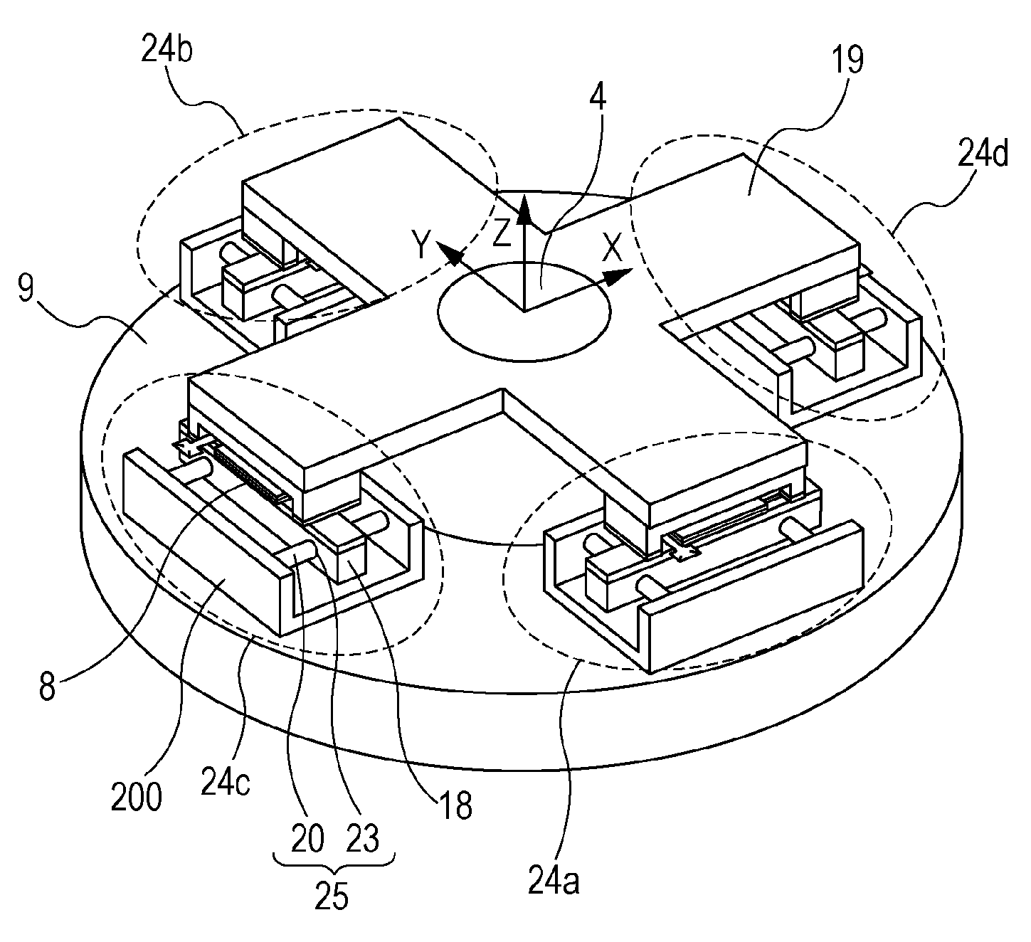 Vibration-type driving unit, two-dimensional driving apparatus, image-blur correction apparatus, interchangeable lens, image capturing apparatus, and automatic stage