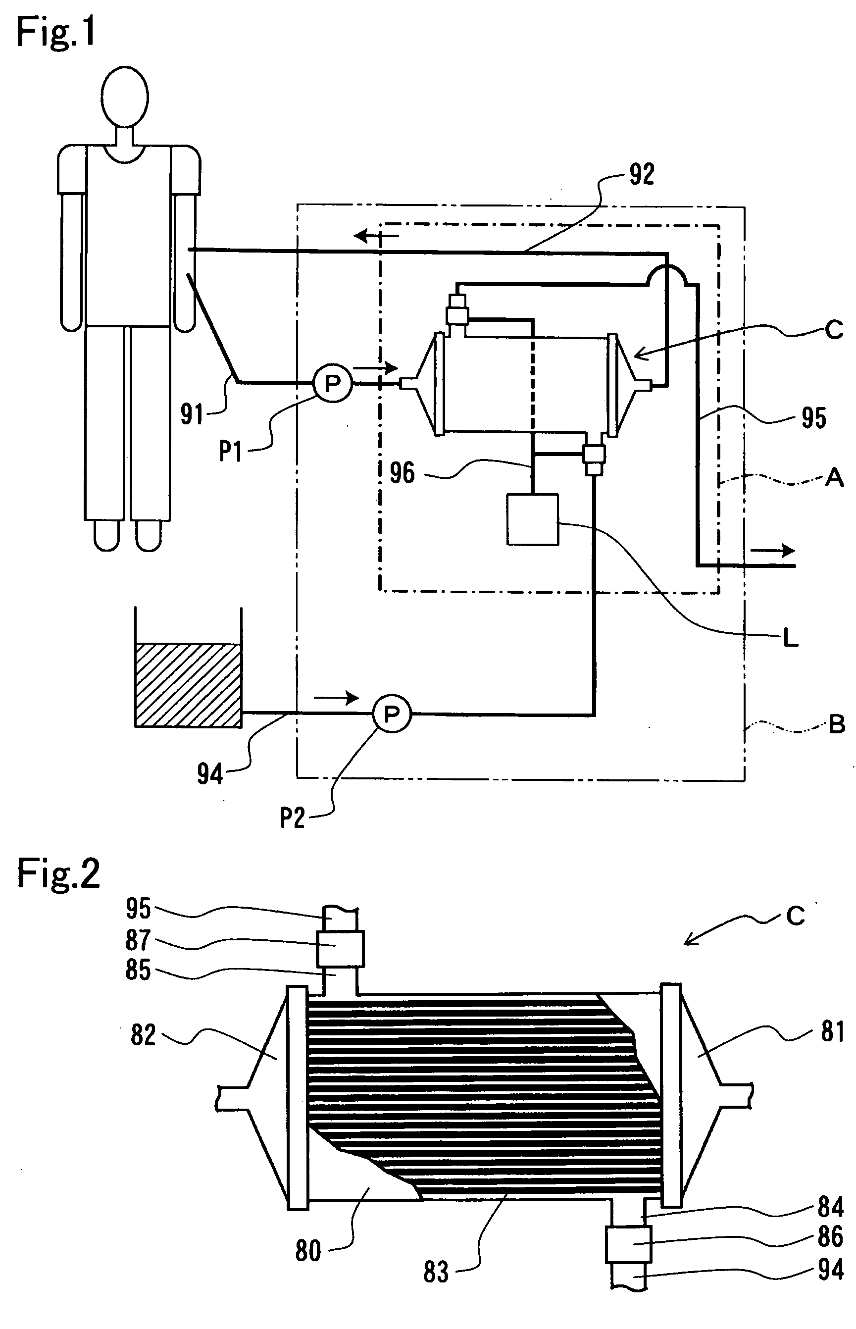 Apparatus For Denaturating Bilirubin And Bilirubin Dialyzer