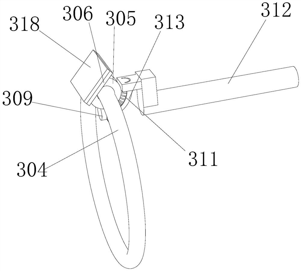 Wind power generation device with bird repelling function